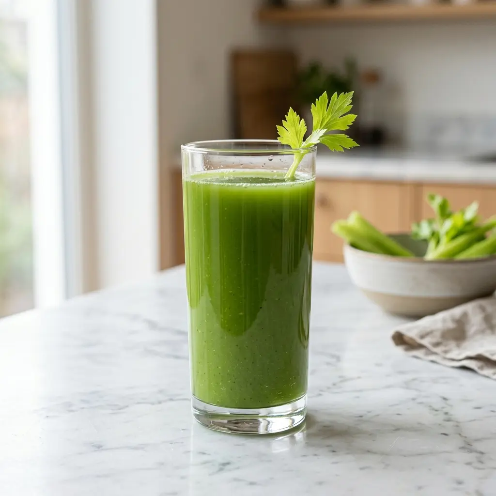 Foto della bevanda pronta: Succo di sedano