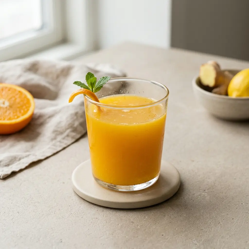 Foto della bevanda pronta: Succo fresco