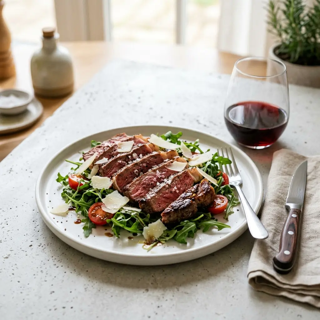 Foto del piatto pronto: Tagliata di manzo