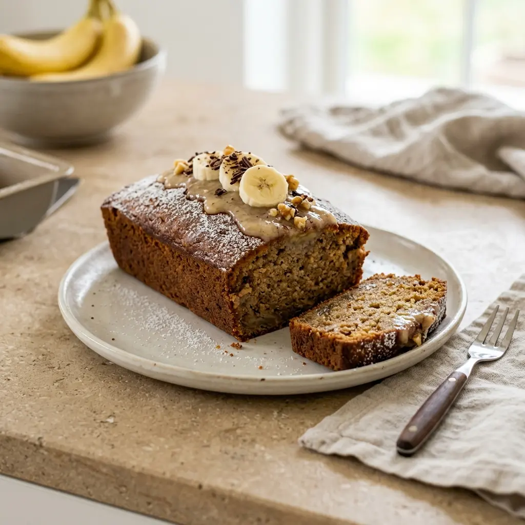 Foto del dessert pronto: Torta alla banana