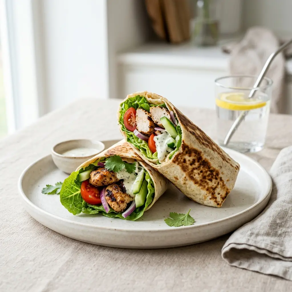 Foto del piatto pronto: Wrap al pollo