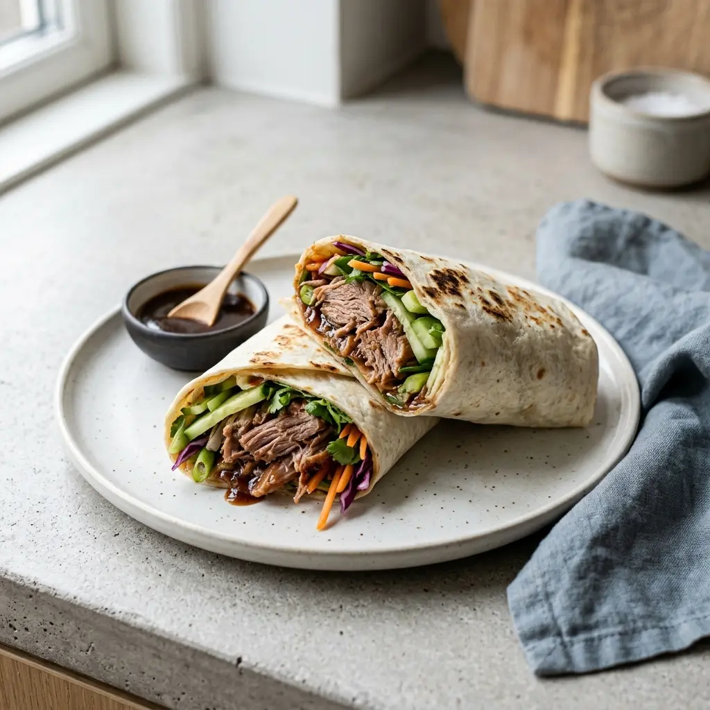 Foto del piatto pronto: Wrap all'anatra