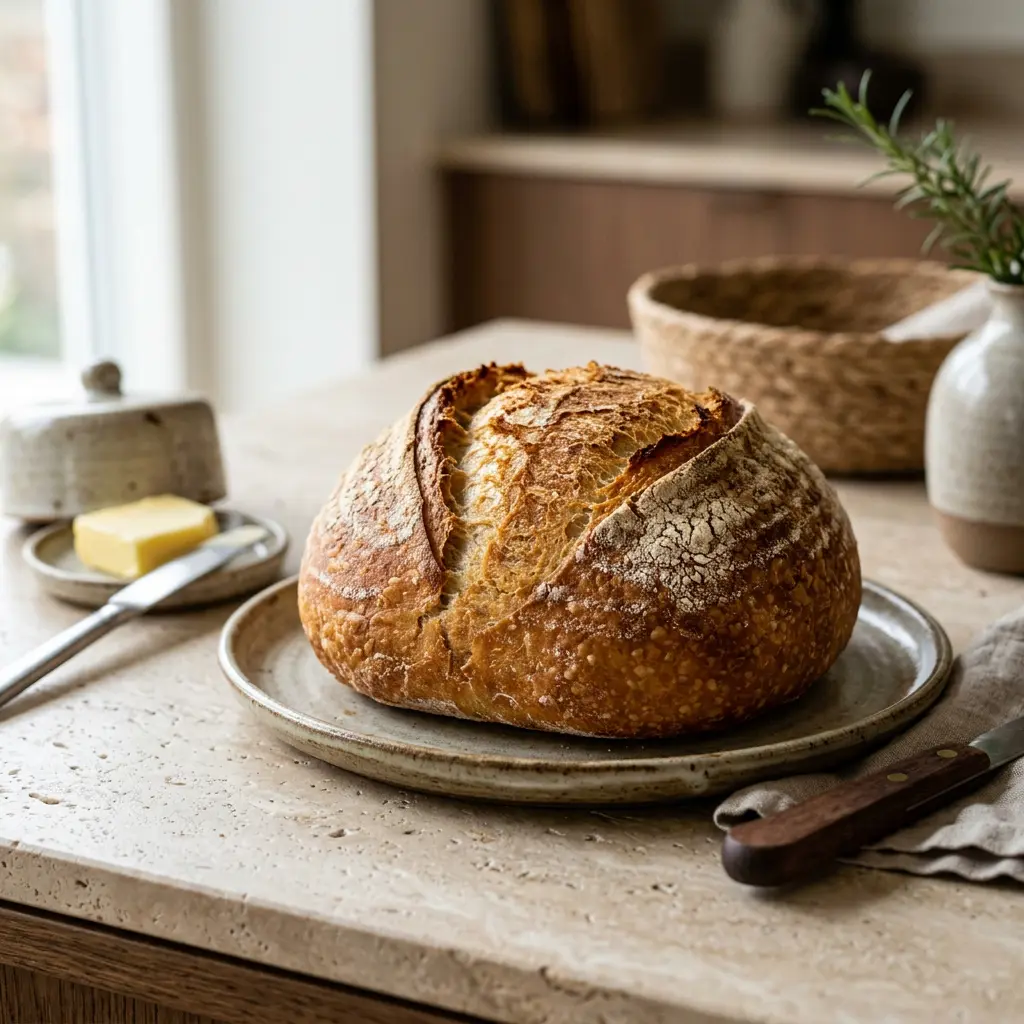 Foto di Pane in friggitrice ad aria pronta dalla friggitrice ad aria