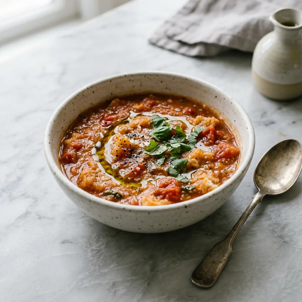 Foto di Pappa al pomodoro pronto da servire
